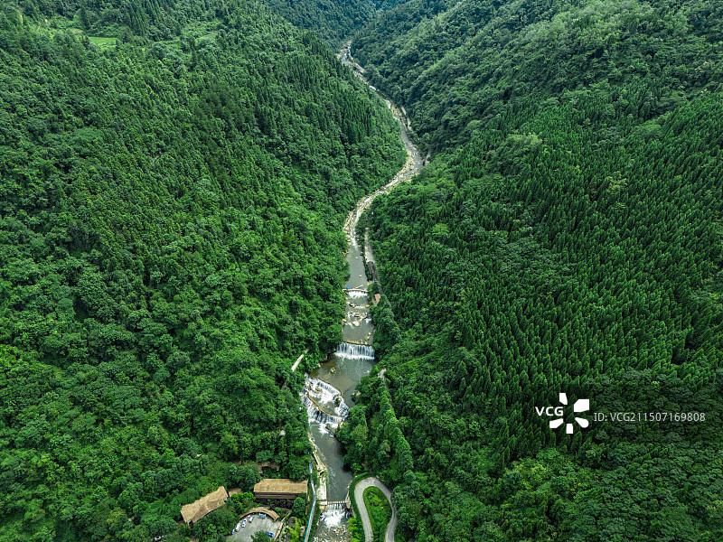 桃源河风景区图片素材
