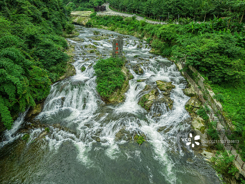 桃源河风景区图片素材