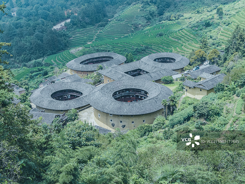 福建南靖土楼图片素材
