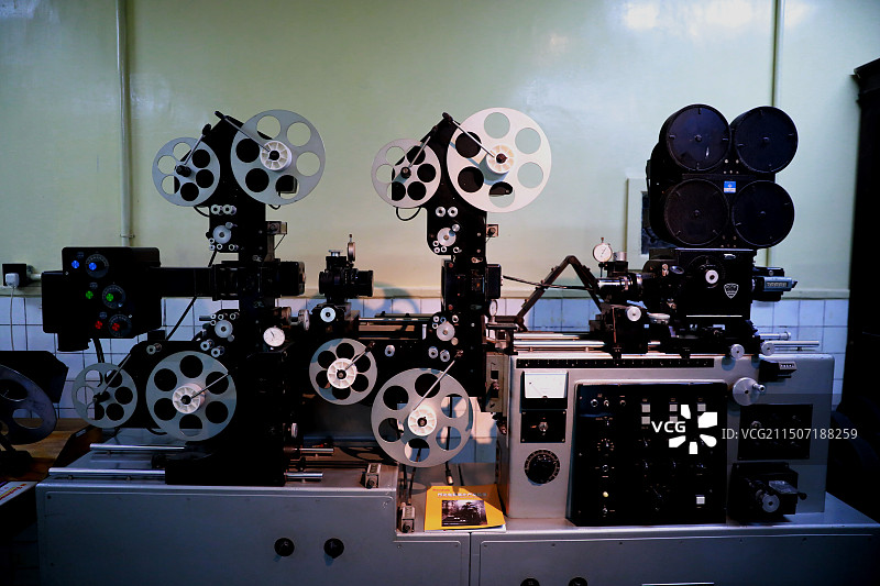 长春电影制片厂旱期设备图片素材