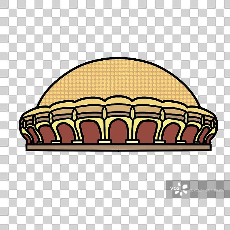 南京牛首山图标设计免扣元素图片素材