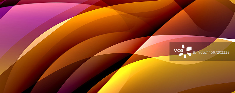 潮流简洁的渐变抽象的流体色彩图片素材