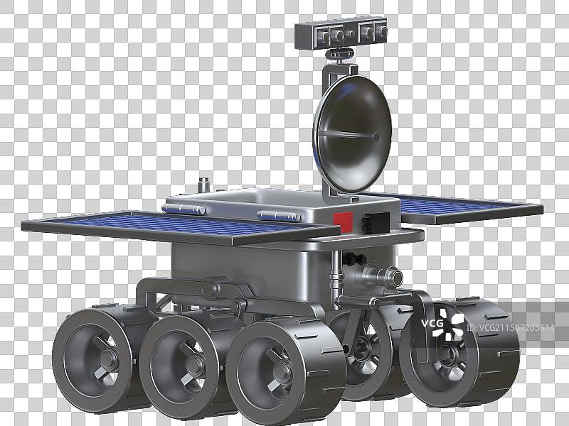 登月宇航员月球太空月球车航天科技图片素材