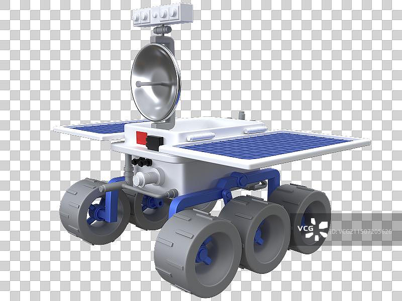 登月宇航员月球太空月球车航天科技图片素材