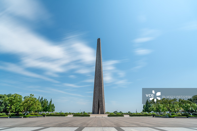 渡江战役纪念馆胜利塔图片素材