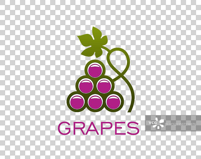 葡萄葡萄酒图标葡萄园酿酒厂和果汁图片素材