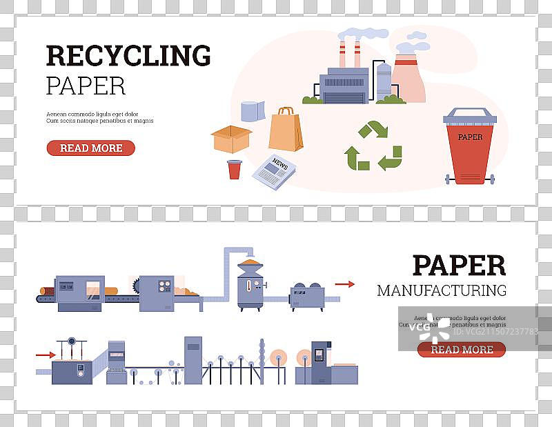 工业用纸图像素材（两张）图片素材