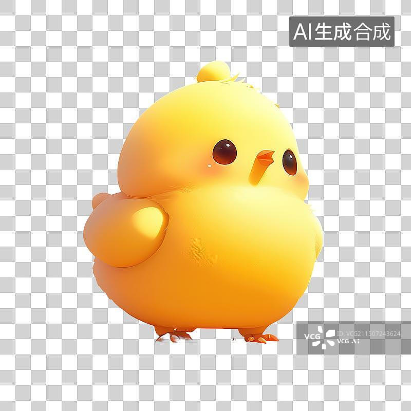 【AI数字艺术】小公鸡鸡年主题元素形象免抠元素图片素材