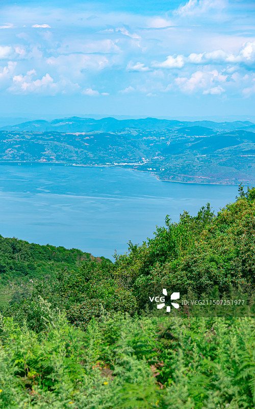 云南昆明十峰之晋宁谷堆山徒步风光图片素材