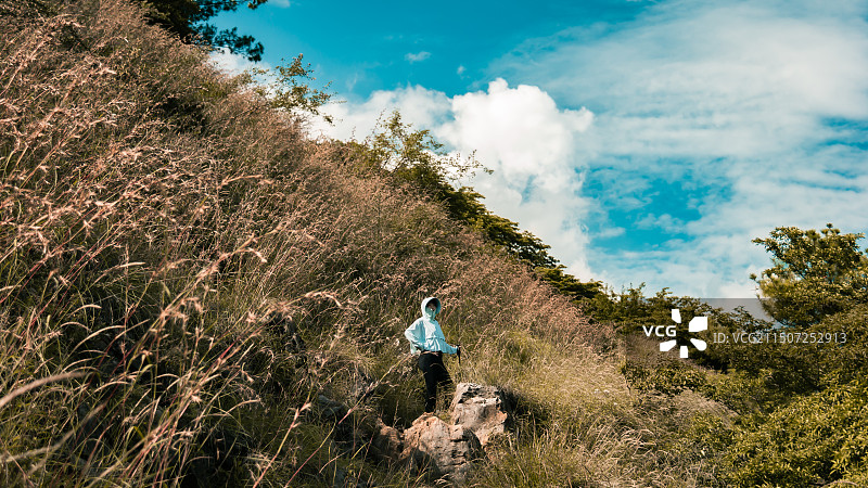 昆明十峰之宜良老爷山徒步风光图片素材