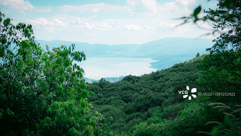 昆明十峰之宜良老爷山徒步风光图片素材