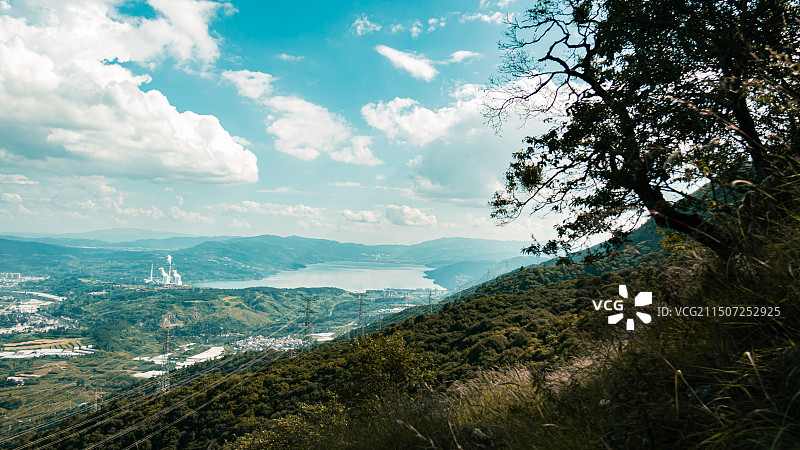 昆明十峰之宜良老爷山徒步风光图片素材