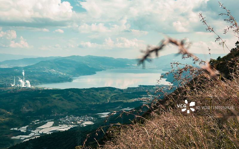 昆明十峰之宜良老爷山徒步风光图片素材