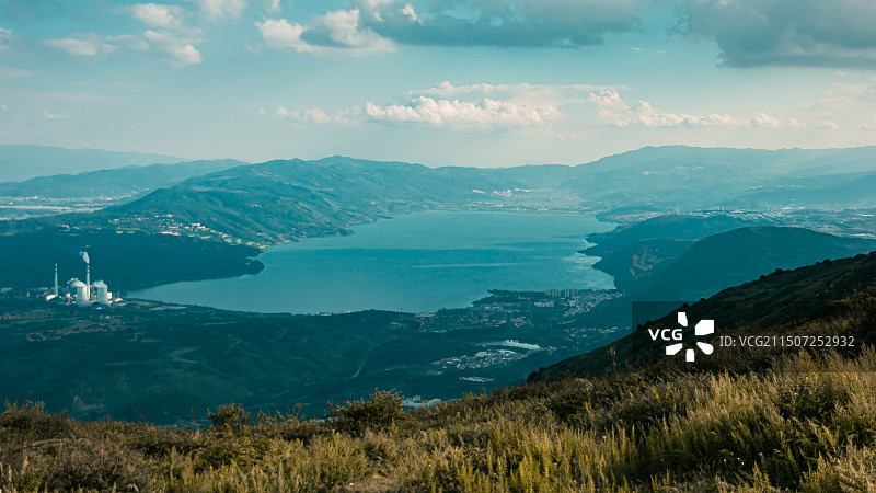 昆明十峰之宜良老爷山徒步风光图片素材