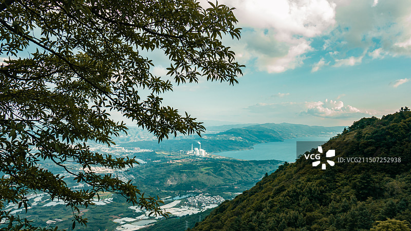 昆明十峰之宜良老爷山徒步风光图片素材