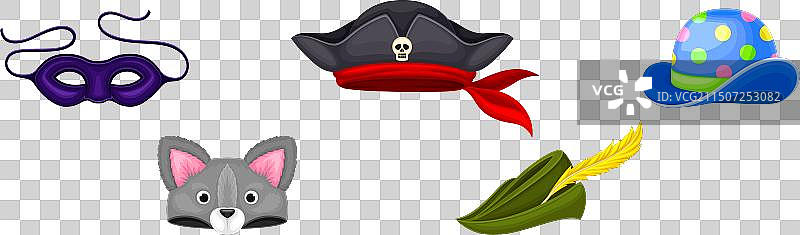 派对服装配饰时尚头饰图片素材