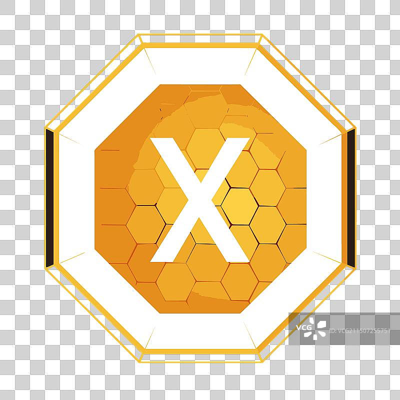 众筹平台彩色填充首字母图片素材