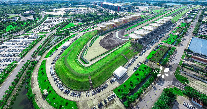 大型国际赛车场图片素材