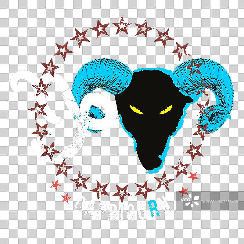 摩羯座图片素材