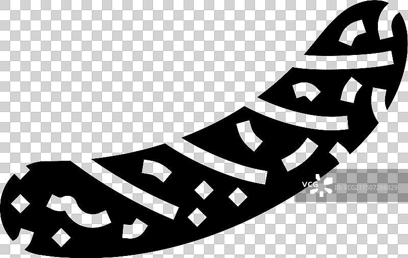 烟熏香肠肉块标志图片素材