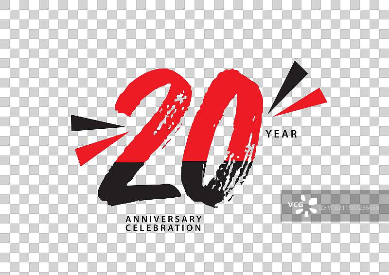 20周年庆典标志图片素材