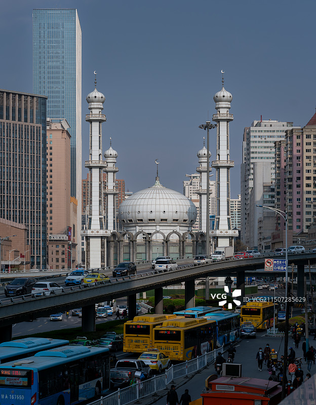 兰州大清真寺图片素材