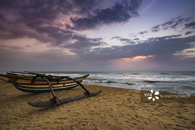 斯里兰卡印度洋海滨风光图片素材