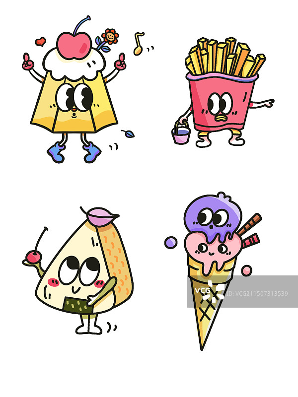 可爱美食图片素材