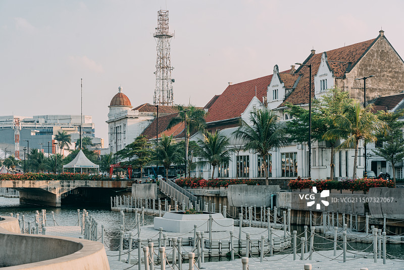 雅加达老城风光图片素材
