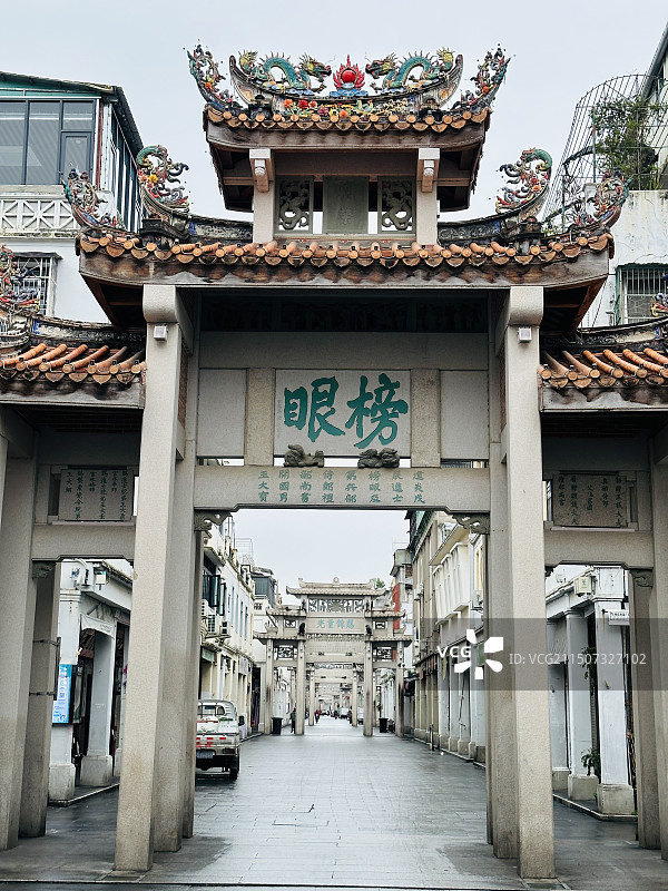 潮州牌坊街图片素材