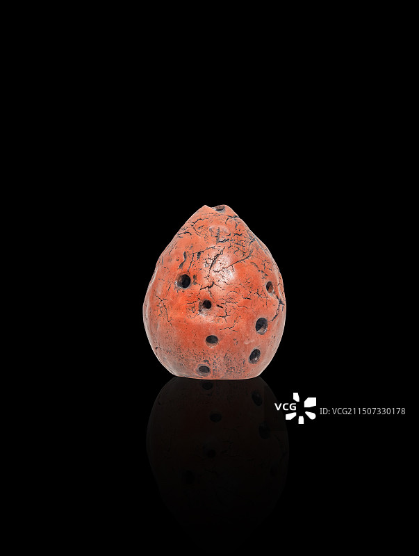 中国古代吹奏乐器，埙，非物质文化遗产图片素材