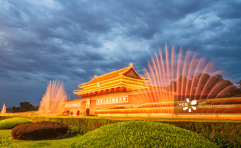 北京天安门美景图片素材