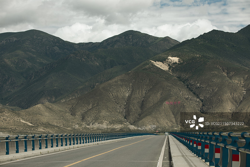 扎囊特大桥图片素材