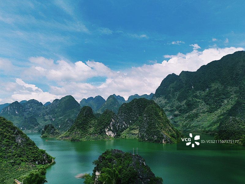 环海自驾第二站：广西百色·浩坤湖图片素材