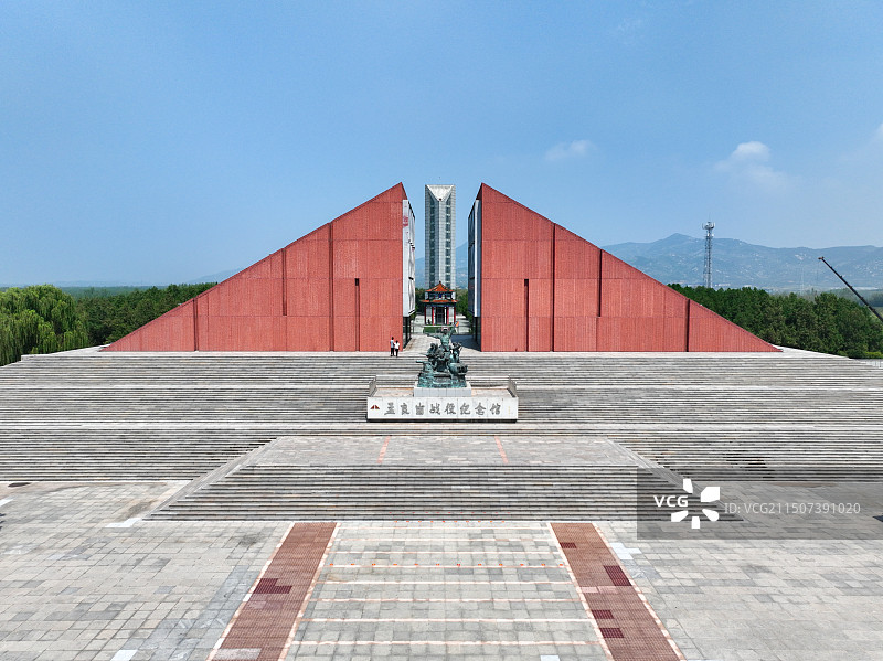 山东省临沂市蒙阴县垛庄孟良崮战役纪念馆图片素材