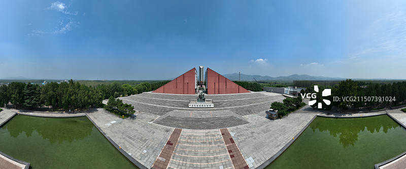 山东省临沂市蒙阴县垛庄孟良崮战役纪念馆图片素材