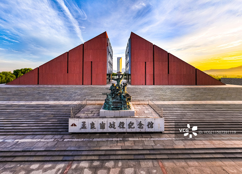 山东省临沂市蒙阴县垛庄孟良崮战役纪念馆图片素材