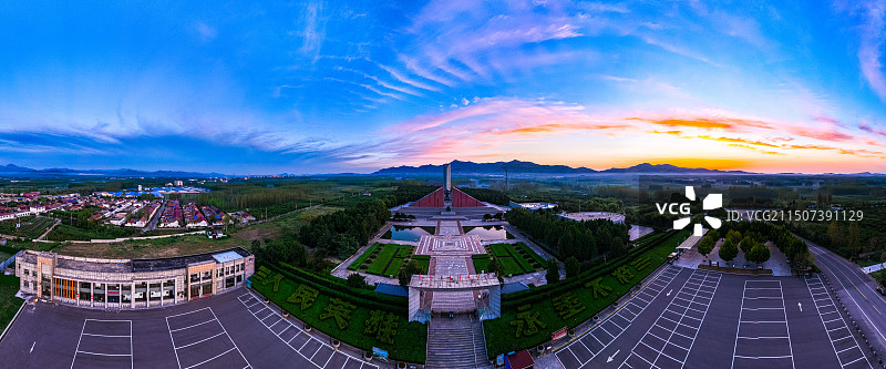 山东省临沂市蒙阴县垛庄孟良崮战役纪念馆图片素材