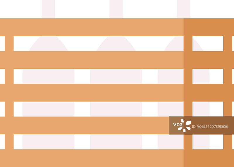 堆叠的木栅栏图片素材