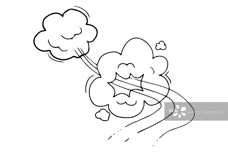 漫画速度运动效果云 trails图片素材