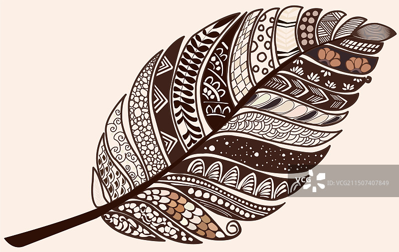 空中飞舞的彩色羽毛图片素材