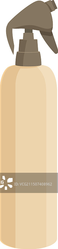 白色背景上的高喷雾瓶图片素材