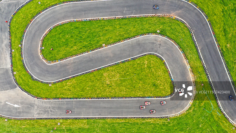 卡丁车赛场图片素材