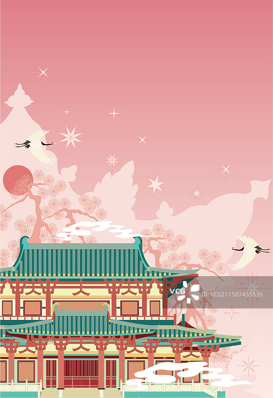 西安 华清宫 长生殿图片素材