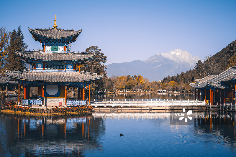 黑龙潭公园图片素材