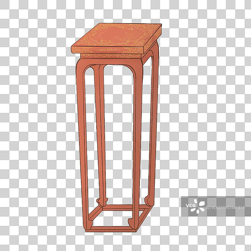 古风凳子元素图片素材