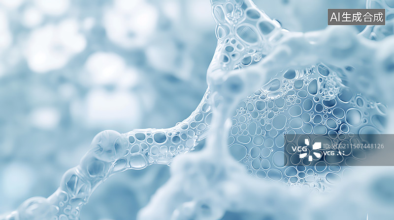【AI数字艺术】医疗科技 细胞分裂图片素材