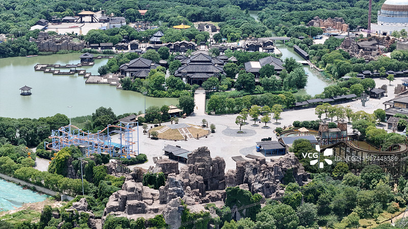 常州淹城春秋乐园图片素材