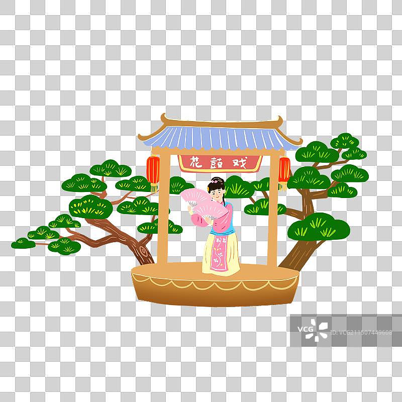 花鼓戏图片素材