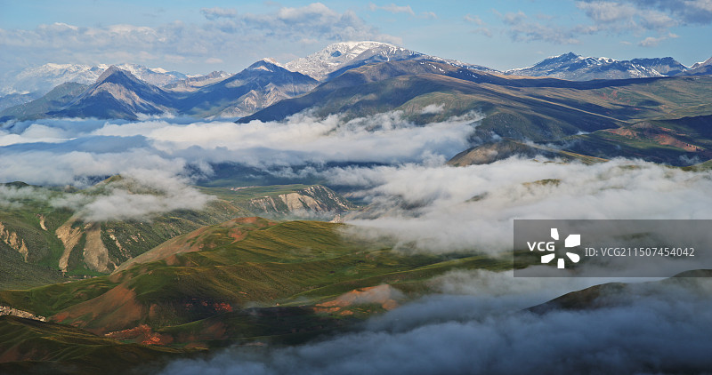 新疆天山石林航拍图片素材